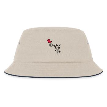Usine de coeur de papillon - Bob Enfant - blanc cassé/bleu marine - Devant