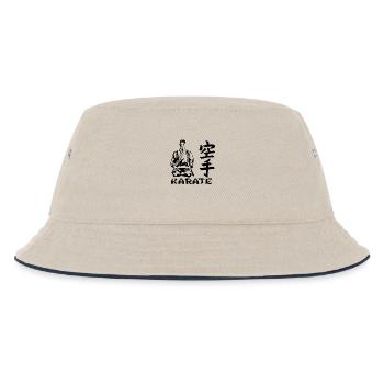 karate - Bob Enfant - blanc cassé/bleu marine - Devant