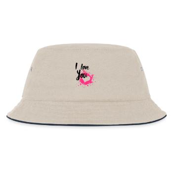 I Love You - Bob Enfant - blanc cassé/bleu marine - Devant