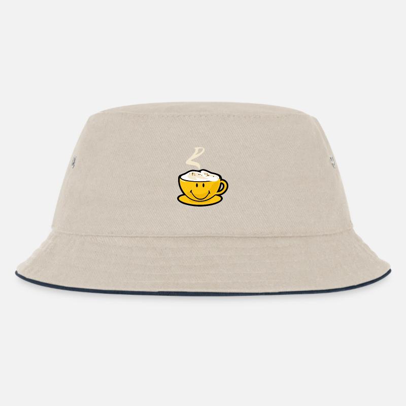 Smiley Capuccino - Bob Enfant - blanc cassé/bleu marine