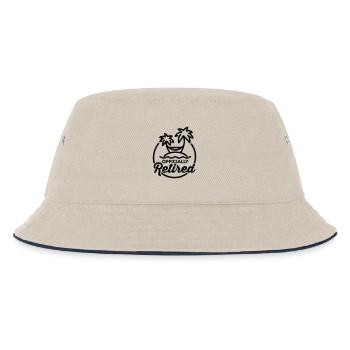 Officially retired - Kids’ Bucket Hat - ecru/navy - Front