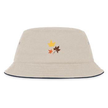 Les feuilles d'automne. Érable, été indien. Canada - Bob Enfant - blanc cassé/bleu marine - Devant