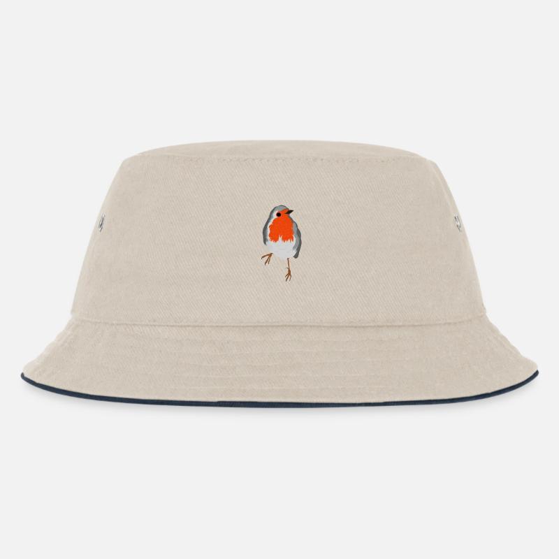 Rouge-gorge - Bob Enfant - blanc cassé/bleu marine