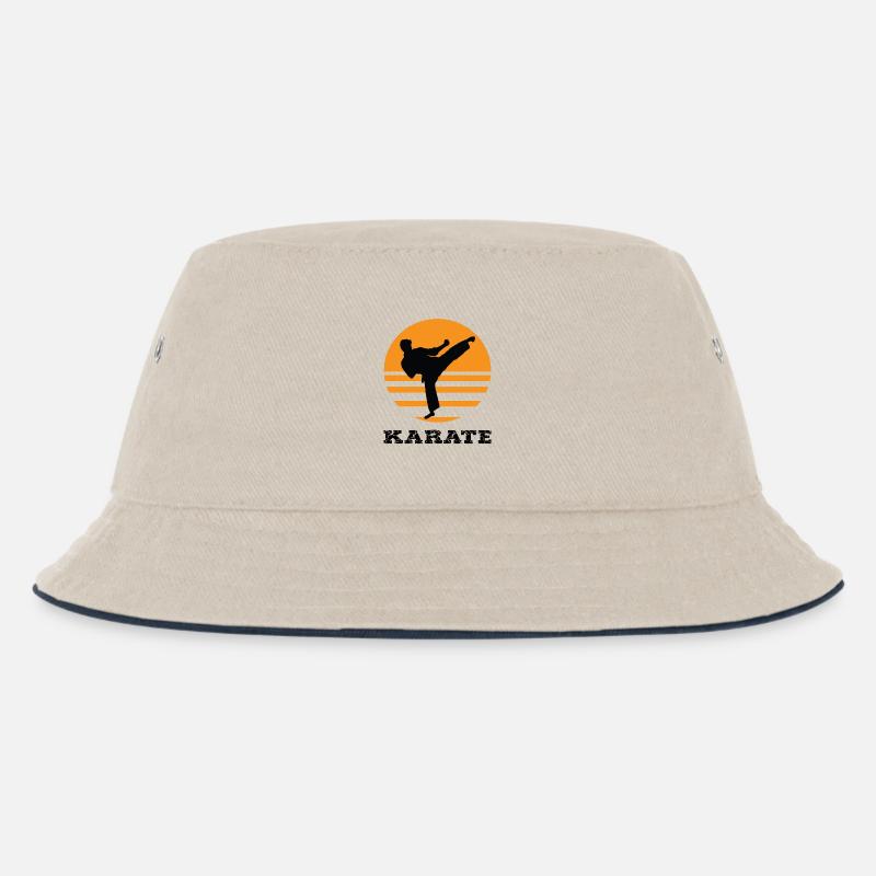 karaté - Bob Enfant - blanc cassé/bleu marine