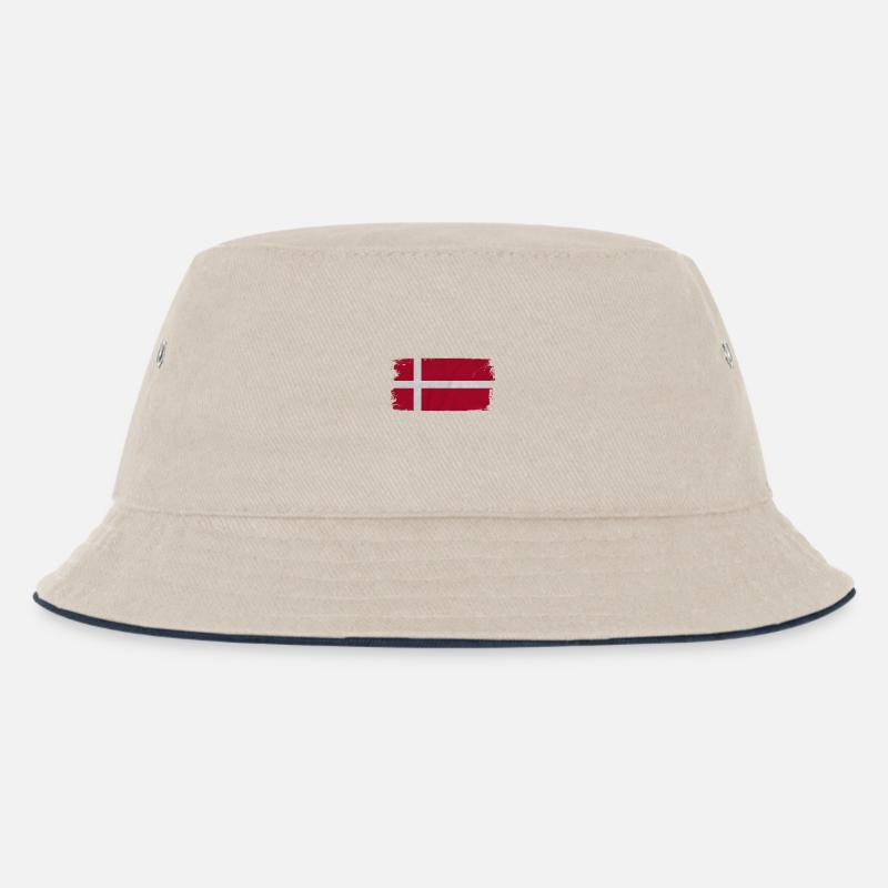 Drapeau danemark - Bob Enfant - blanc cassé/bleu marine