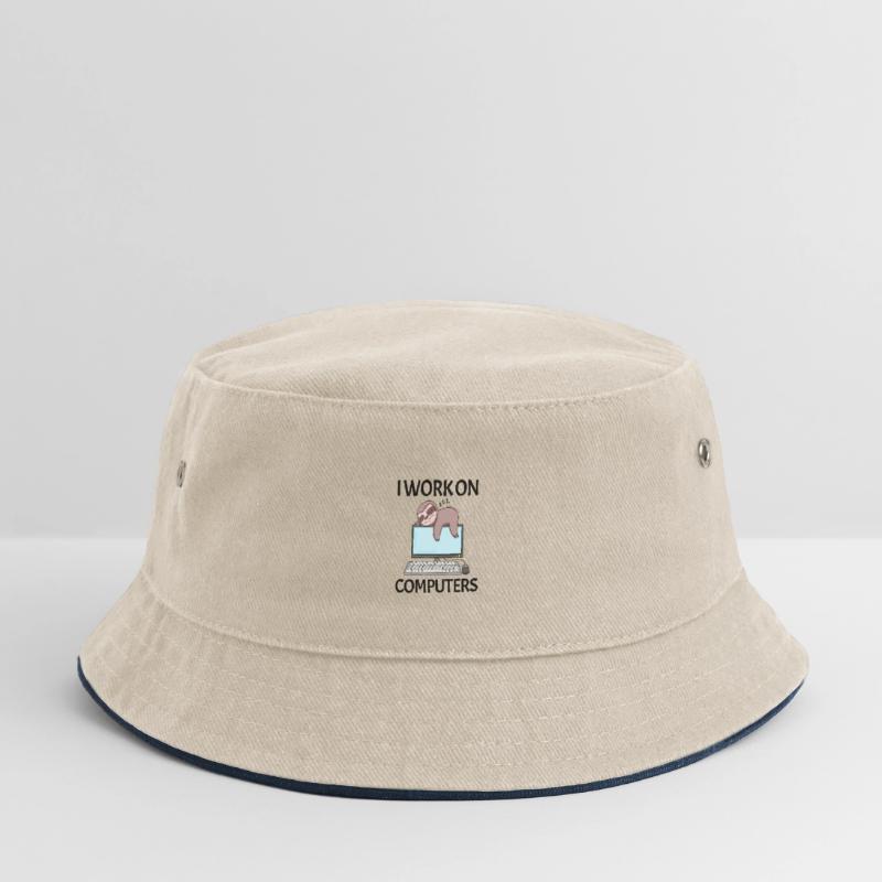 Computer Nerd Programmer Men Gift Kids’ Bucket Hat