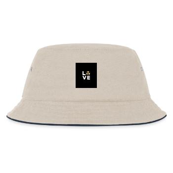 Love Gift Manip Radioologist Radiology - Kids’ Bucket Hat - ecru/navy - Front
