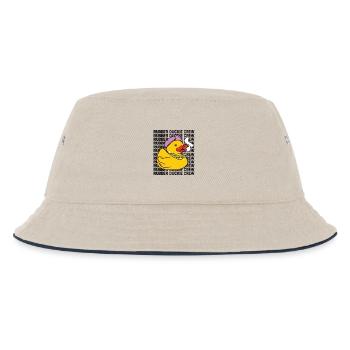 Rubber Duck Rubber Duckie Crew - Kids’ Bucket Hat - ecru/navy - Front