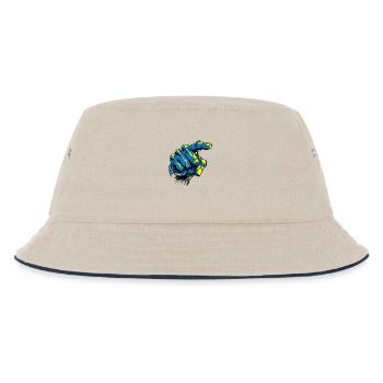 Oui, vous: Main bleue pointant du doigt - Bob Enfant - blanc cassé/bleu marine - Devant