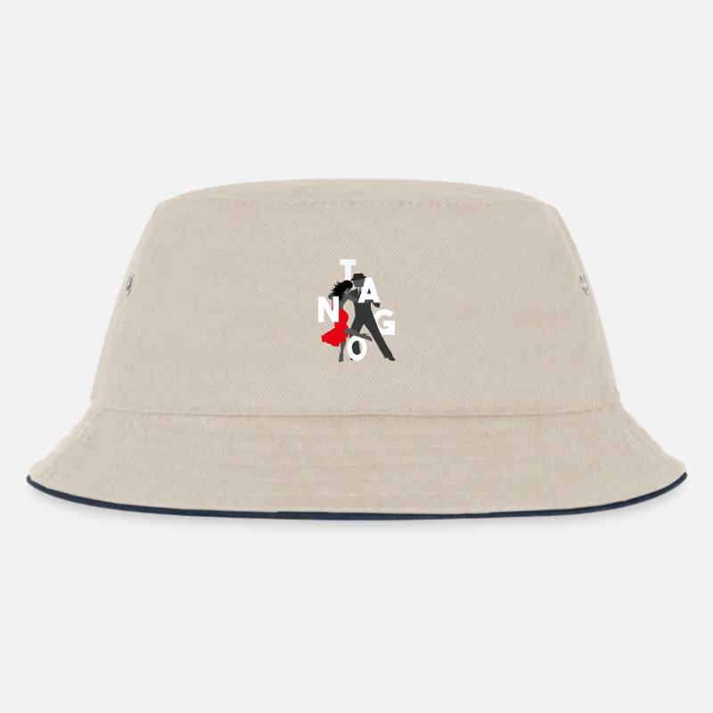 Tango Tänzer - Kinder Bucket Hat - Natur/Navy