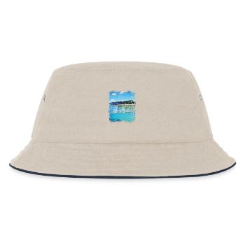 Sardinien Sardigna - Kinder Bucket Hat - Natur/Navy - Vorne