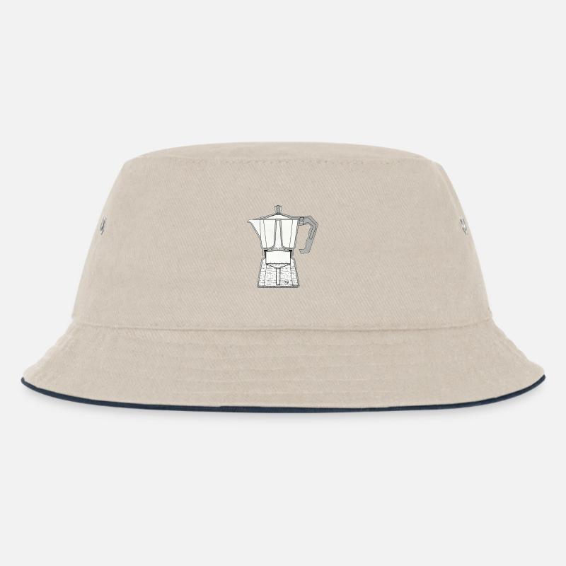 Machine à expresso Mocca - Bob Enfant - blanc cassé/bleu marine