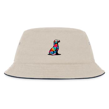 Siegel - Kinder Bucket Hat - Natur/Navy - Vorne