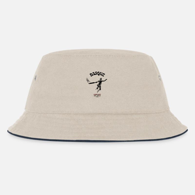 Pelote basque dans le sang - Bob Enfant - blanc cassé/bleu marine