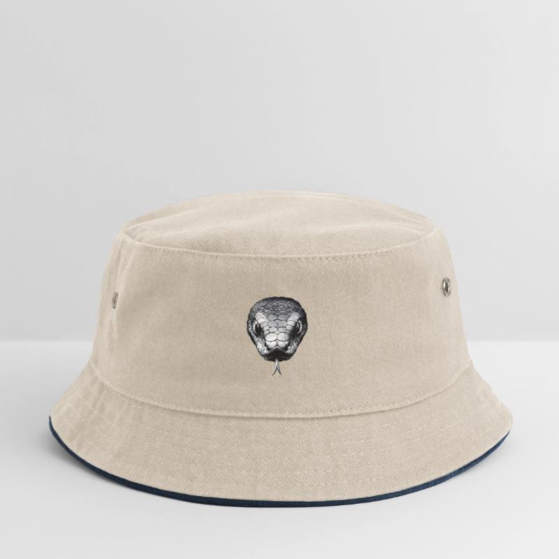 Snake Python Cobra Mamba Rattlesnake Snake Kids’ Bucket Hat