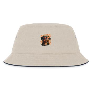 Rottweiler - Kids’ Bucket Hat - ecru/navy - Front