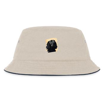 Cocker Spaniel - Kinder Bucket Hat - Natur/Navy - Vorne