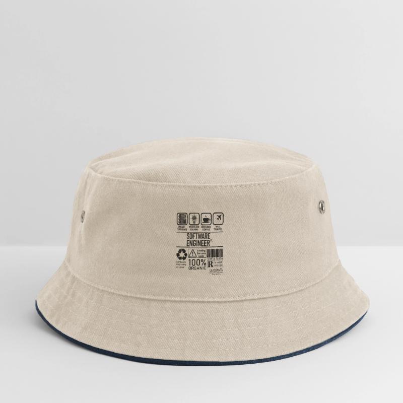Software Engineer multi tasking problem solving Kinder Bucket Hat