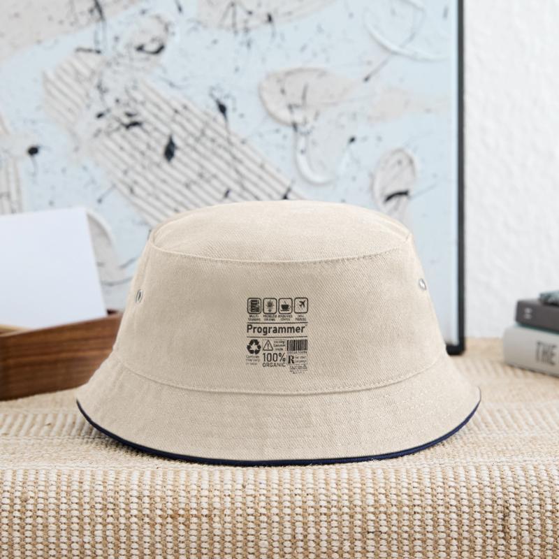 Programmer multi tasking problem solving requires Kinder Bucket Hat