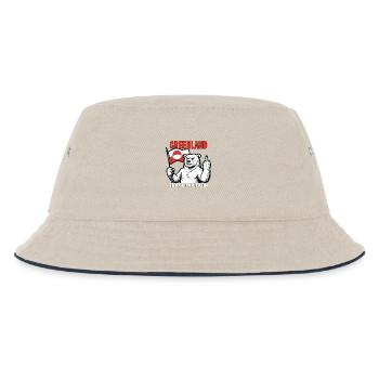 Greenland Is Not For Sale - Kids’ Bucket Hat - ecru/navy - Front