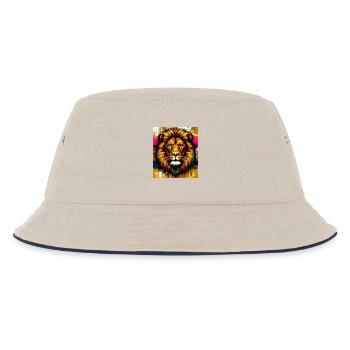 lion - Bob Enfant - blanc cassé/bleu marine - Devant