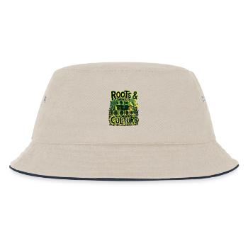 Roots Culture Dub Reggae - Bob Enfant - blanc cassé/bleu marine - Devant