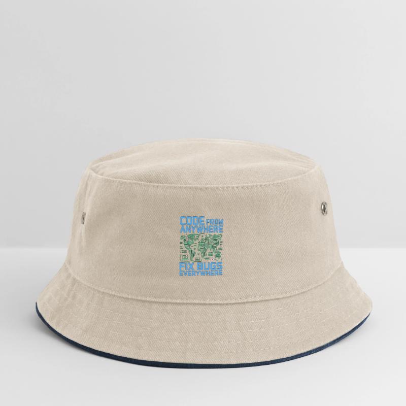 Remote Developer Code From Anywhere Remote Tech Kids’ Bucket Hat
