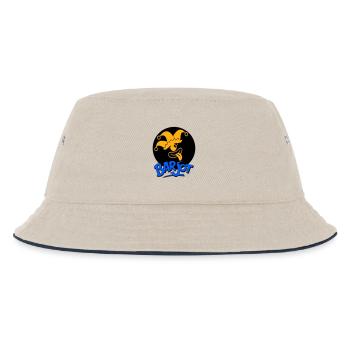 Barjot - Kinder Bucket Hat - Natur/Navy - Vorne