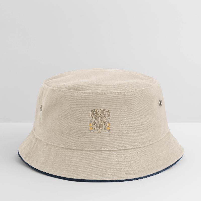 Remote Work Club Web Developer Remote Developer Kinder Bucket Hat