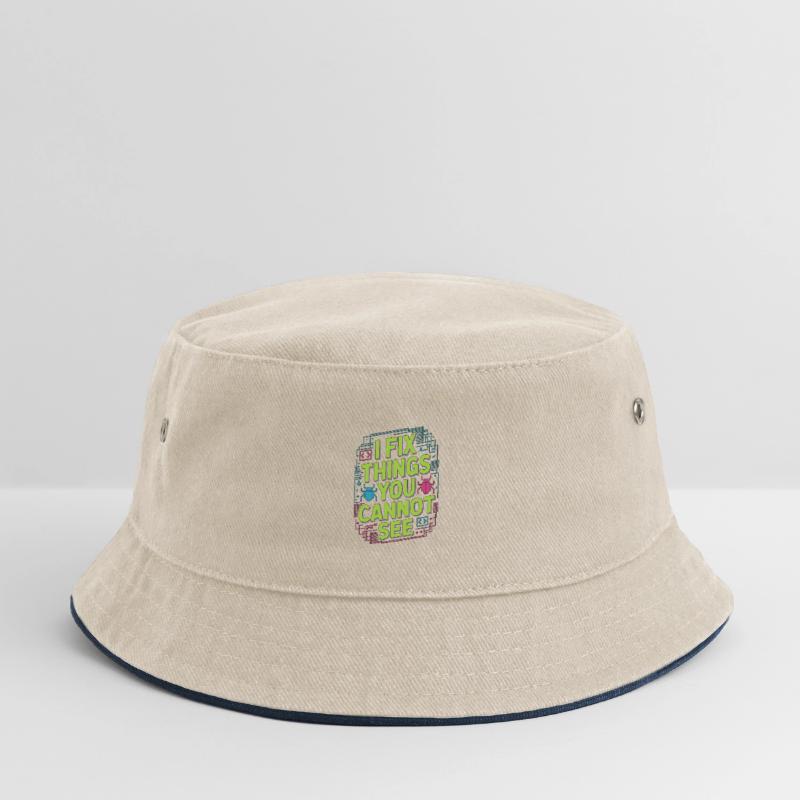 Game Developer I Fix Things Software Developer Kinder Bucket Hat