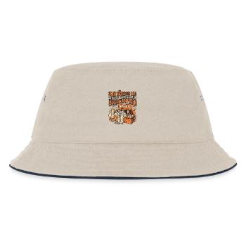 Narrativ Haltbarkeit - Kinder Bucket Hat - Natur/Navy - Vorne