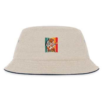 Life is Better with Capybaras - Süßes Nagetier - Kinder Bucket Hat - Natur/Navy - Vorne