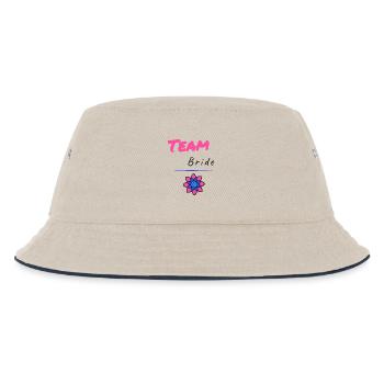 EVJF. MARIEE. TEAM. TEAM MARIEE. FUTURE MARIEE - Bob Enfant - blanc cassé/bleu marine - Devant