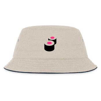 Sushi - Kids’ Bucket Hat - ecru/navy - Front