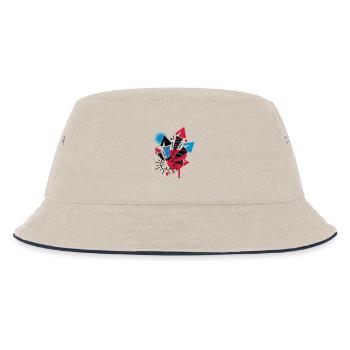 Ein Feuerwerk - Kinder Bucket Hat - Natur/Navy - Vorne
