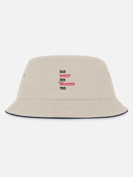 Das kommt mir Spanisch vor - Kinder Bucket Hat - Natur/Navy