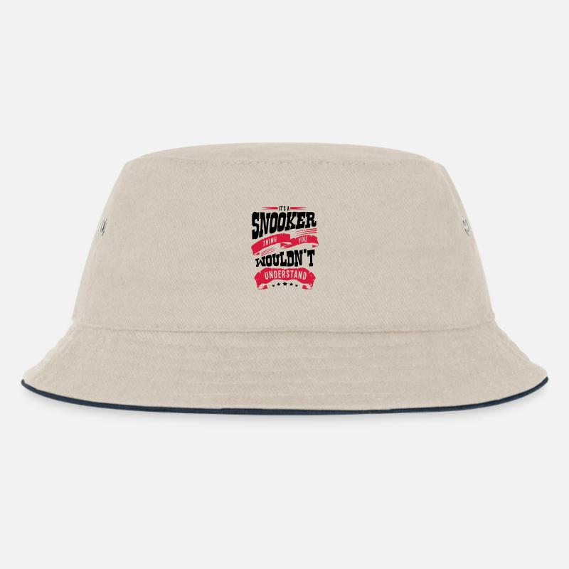 its a snooker thing you wouldnt understa - Kids’ Bucket Hat - ecru/navy