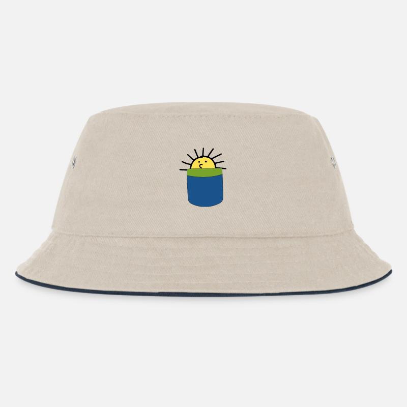 Soleil - Bob Enfant - blanc cassé/bleu marine