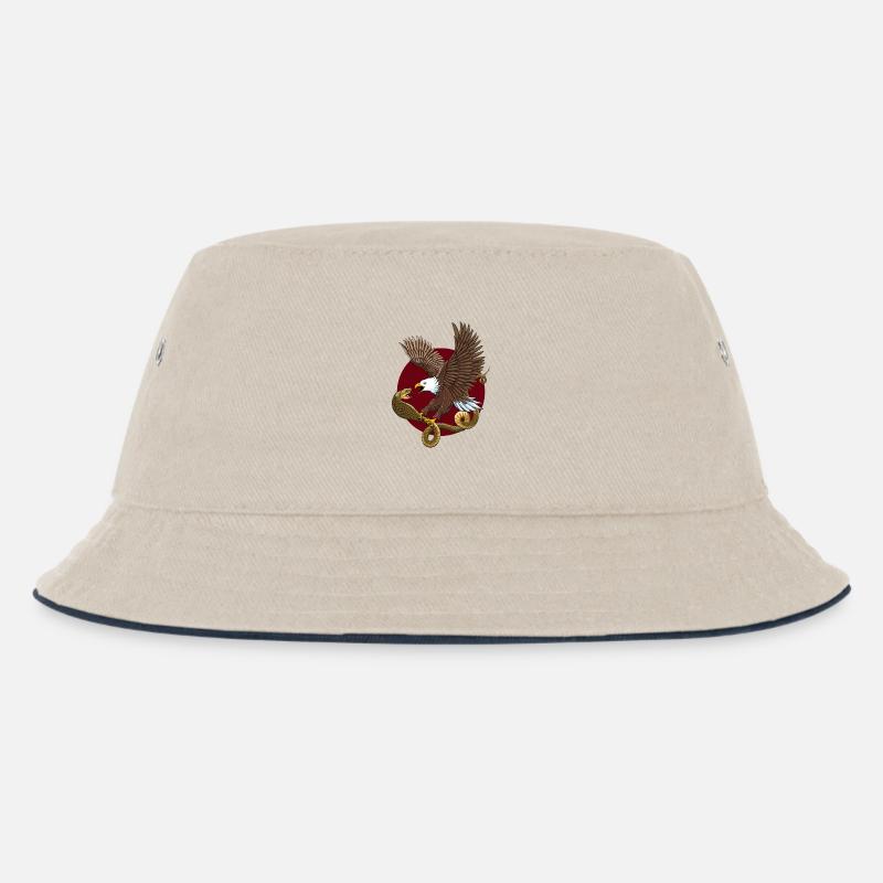 Aigle et serpent - Bob Enfant - blanc cassé/bleu marine