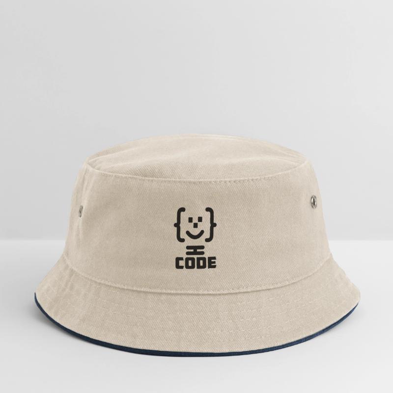 Main programmer code logo with text CODE Kids’ Bucket Hat