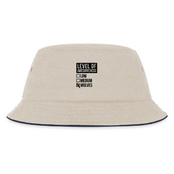 Loup Loup - Bob Enfant - blanc cassé/bleu marine - Devant
