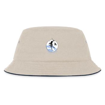 Design Haute-Savoie 74 - Bob Enfant - blanc cassé/bleu marine - Devant