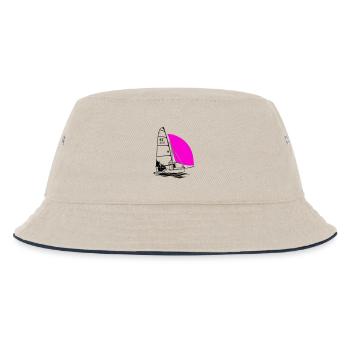 RS 500 Régate de dériveurs à voile voile de couleur - Bob Enfant - blanc cassé/bleu marine - Devant