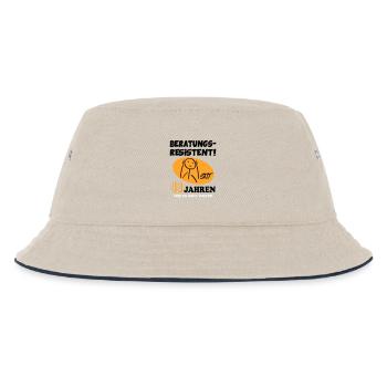 Comic Geburtstag 40 Jahre Happy Birthday - Kinder Bucket Hat - Natur/Navy - Vorne