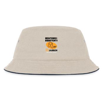30 Jahre Und Es Geht Weiter – Comic Geburtstag - Kinder Bucket Hat - Natur/Navy - Vorne