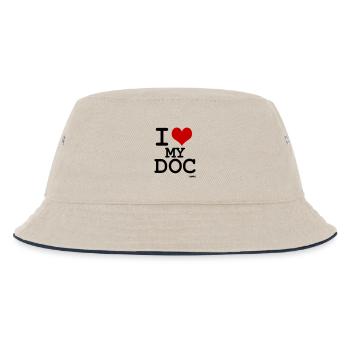 i love my doc by wam - Bob Enfant - blanc cassé/bleu marine - Devant