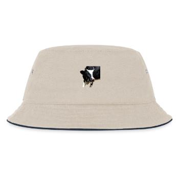 Drôle d’agriculteurs de têtes de vache de vache - Bob Enfant - blanc cassé/bleu marine - Devant