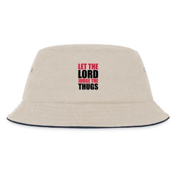Lord Judge The Thugs - Kids’ Bucket Hat - ecru/navy - Front