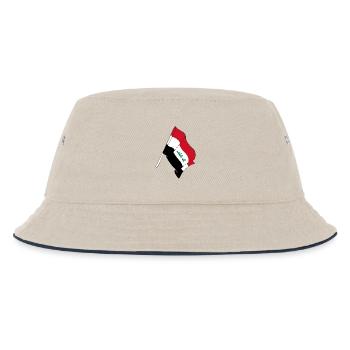 Drapeau de l’Irak - Bob Enfant - blanc cassé/bleu marine - Devant