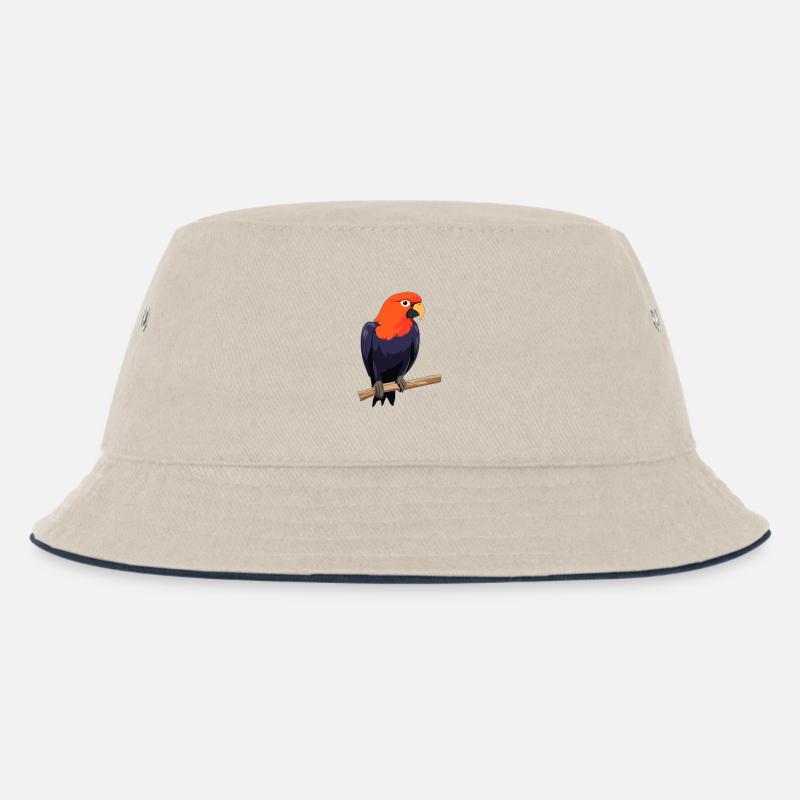 Oiseau perroquet - Bob Enfant - blanc cassé/bleu marine